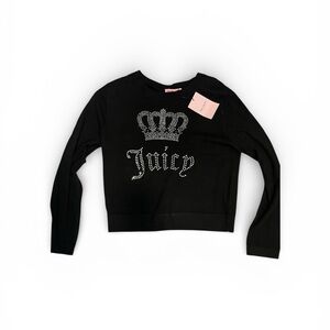 Black Juicy Couture Crown Sweater